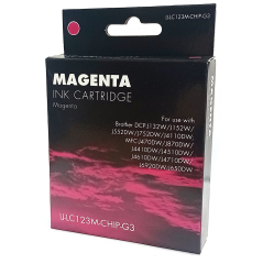 IJ Compat Brother LC123 Magenta Cartridge Image