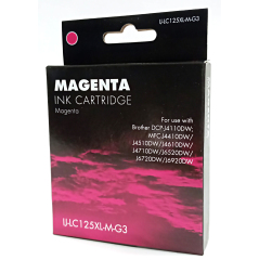 IJ Compat Brother LC125XL Magenta Cartridge Image