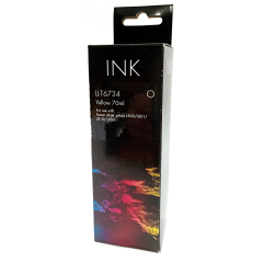 IJ Compat Epson C13T67344A (T6734) Yellow Bottled Ink 70ml Image