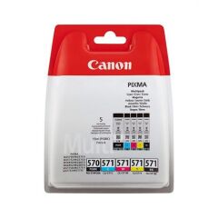 Canon 0372C004 PGI570 CLI571 Ink 15ml 4x7ml Multipack Image