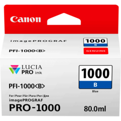 Canon 0555C001 PFI1000 Blue Ink 80ml Image