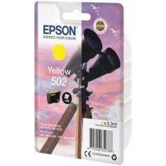 Epson 502 Binoculars Yellow Standard Capacity Ink Cartridge 3ml - C13T02V44010 Image
