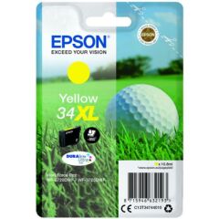 Epson 34XL Golfball Yellow High Yield Ink Cartridge 11ml - C13T34744010 Image