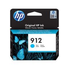 HP 912 Cyan Standard Capacity Ink Cartridge 3ml for HP OfficeJet Pro 8010/8020 series - 3YL77AE Image