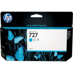 HP 727 Cyan Standard Capacity Ink Cartridge 130ml - B3P19A Image