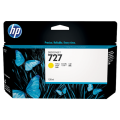 HP 727 Yellow Standard Capacity Ink Cartridge 130ml - B3P21A Image