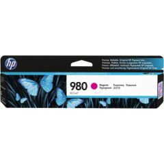 HP 980 Magenta Standard Capacity Ink Cartridge 87ml for HP OfficeJet Enterprise Color X555/X585 - D8J08A Image