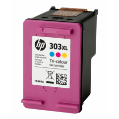 HP 303XL Tricolour High Yield Ink Cartridge 10ml for HP ENVY Photo 6230/7130/7830 series - T6N03AE Image