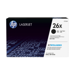 HP 26X Black High Yield Toner Cartridge 9K pages for HP LaserJet Pro M402/M426 - CF226X Image