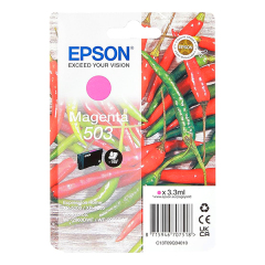 Epson Chillie 503 Magenta Ink Singlepack Ink - C13T09Q34010 Image