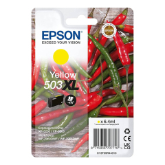 Epson Chillie 503 Yellow Ink Singlepack Ink - C13T09Q44010 Image