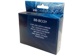 BB Compat Canon BCI3 Yellow Cartridge Bjc3000/6000/S400