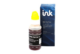 IJ Compat Epson C13T67344A (T6734) Yellow Bottled Ink 70ml