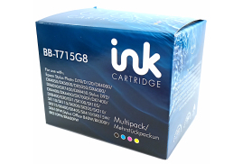 IJ Compat Epson C13T07154010 (T715) BKCMY Cartridge Multipack