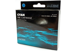 IJ Compat Brother LC22UC Cyan Cartridge 1k3