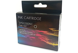 IJ Compat Canon 9193B001AA (PGI-1500XLC) Cyan Pigmented Cartridge