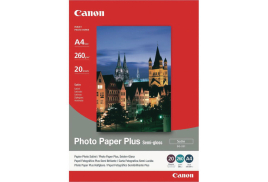 Canon A4 Photo Paper Plus 260gsm Semi-Gloss (Pack of 20) 1686B021