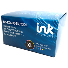 BB Compat Kodak 8039745 (30) Black Cartridge / Colour Set Image