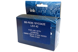 BB Reman Lexmark 18Y0342E (42A) Black Cartridge