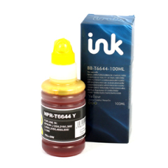 IJ Compat Epson C13T664440 (T6644) Yellow Bottled Ink 100ml Image