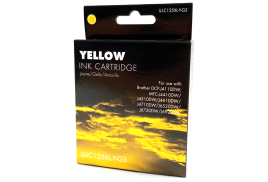 IJ Compat Brother LC125XL Yellow Cartridge