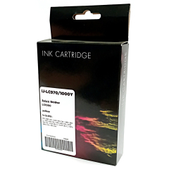 IJ Compat Brother LC970/LC1000 Yellow Cartridge Image