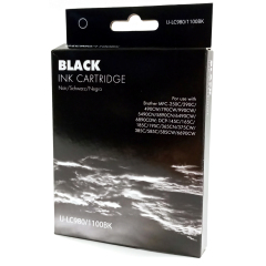 IJ Compat Brother LC980/1100BK Black Cartridge Image