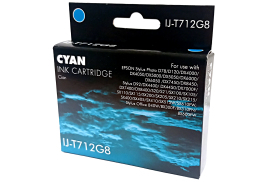 IJ Compat Epson C13T07124010 (T712) Cyan Cartridge
