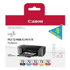 Canon 6402B009 PGI72 Colour Ink 5x14ml Multipack Image