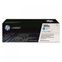 HP 305A Cyan Standard Capacity Toner Cartridge 2.6K pages for HP LaserJet Pro M351/M375/M451/M475 - CE411A Image