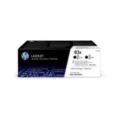 HP 83X Black High Yield Toner Cartridge 2.2K pages Twinpack for HP LaserJet Pro M201/M225 (Not compatible with the M125/M127 series) - CF283XD Image