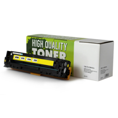 Compat with HP CB542A (125A) Yellow Toner Cart CP1215 1k4 Image