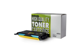 Compat with Samsung CLP-Y660B Yellow Toner Cart 5k