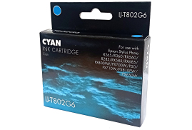 IJ Compat Epson C13T080240A0 (T802) Cyan Cartridge